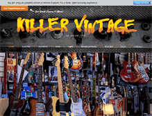 Tablet Screenshot of killervintage.com